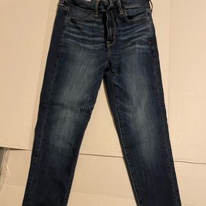 American Eagle size 8 curvy high rise jegging